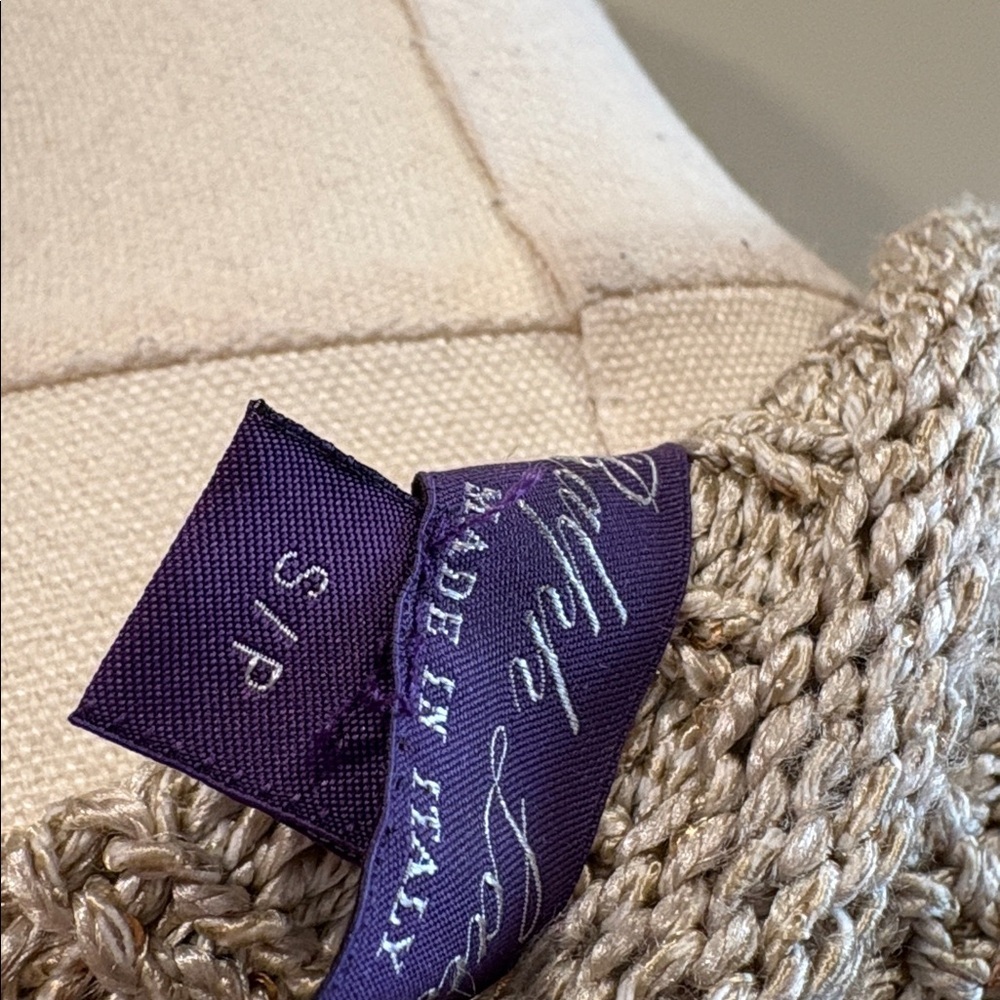 Ralph Lauren Collection Embellished Silk Rollneck Sweater size Small - Picture 10 of 16